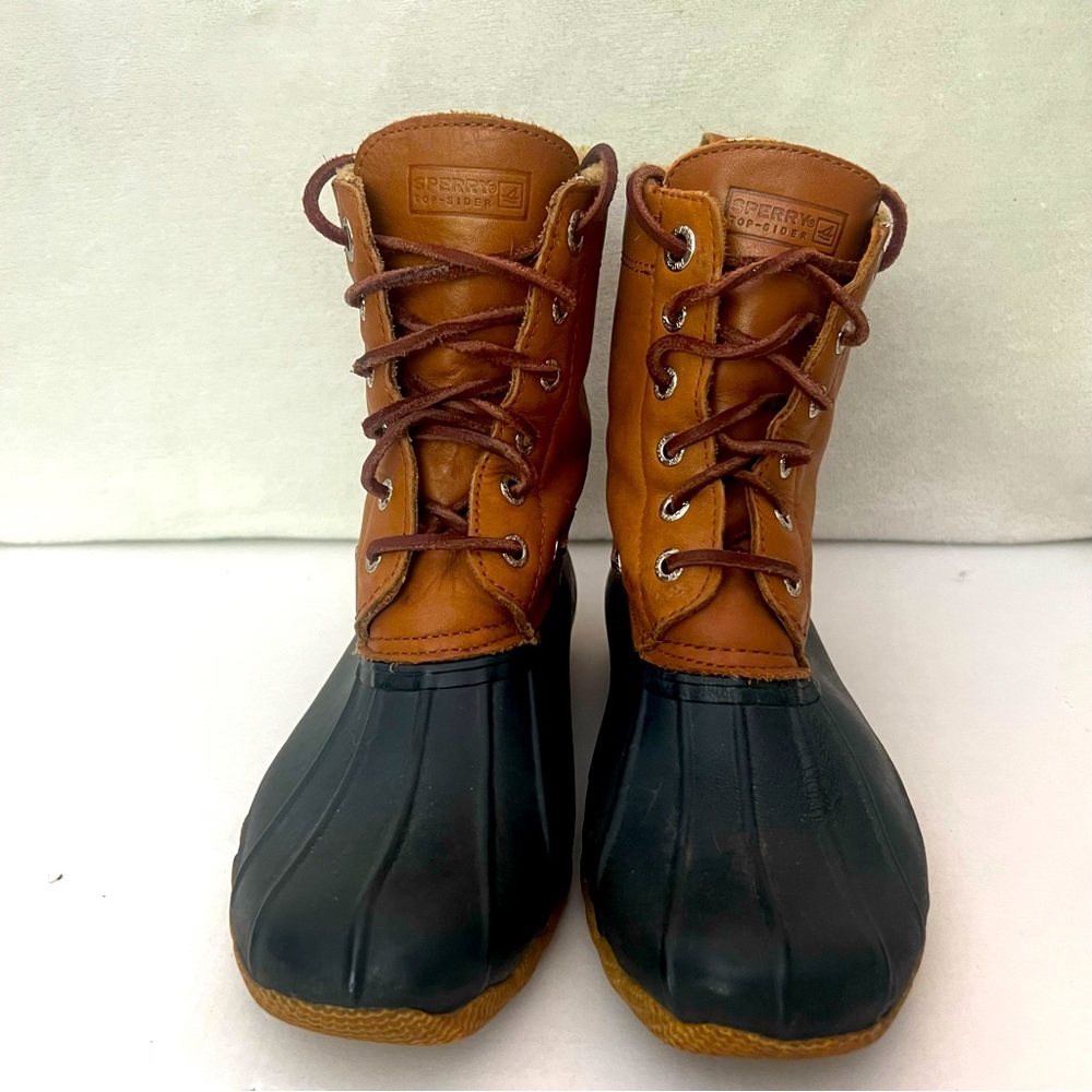 Sperry Top Sider Waterproof Duck Boots, Size 6 - Picture 3 of 6